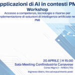 Scopri di più sull'articolo Workshop Applicazioni di AI in contesti PMI